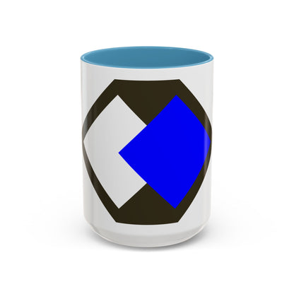 96th Infantry Division SSI (U.S. Army) Accent Coffee Mug