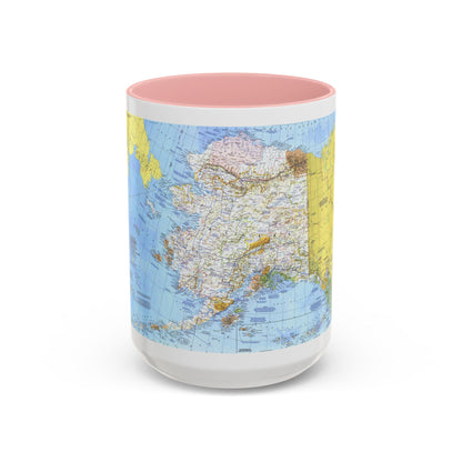USA - Alaska (1975) (Map) Accent Coffee Mug