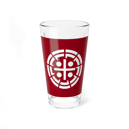 Flag of Kurume Fukuoka (Japan) Pint Glass 16oz