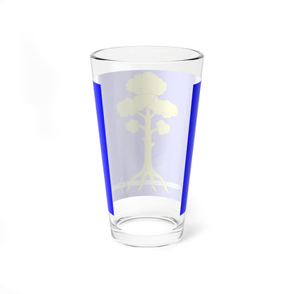Flag Sertolovo Leningrad oblast (Russia) Pint Glass 16oz