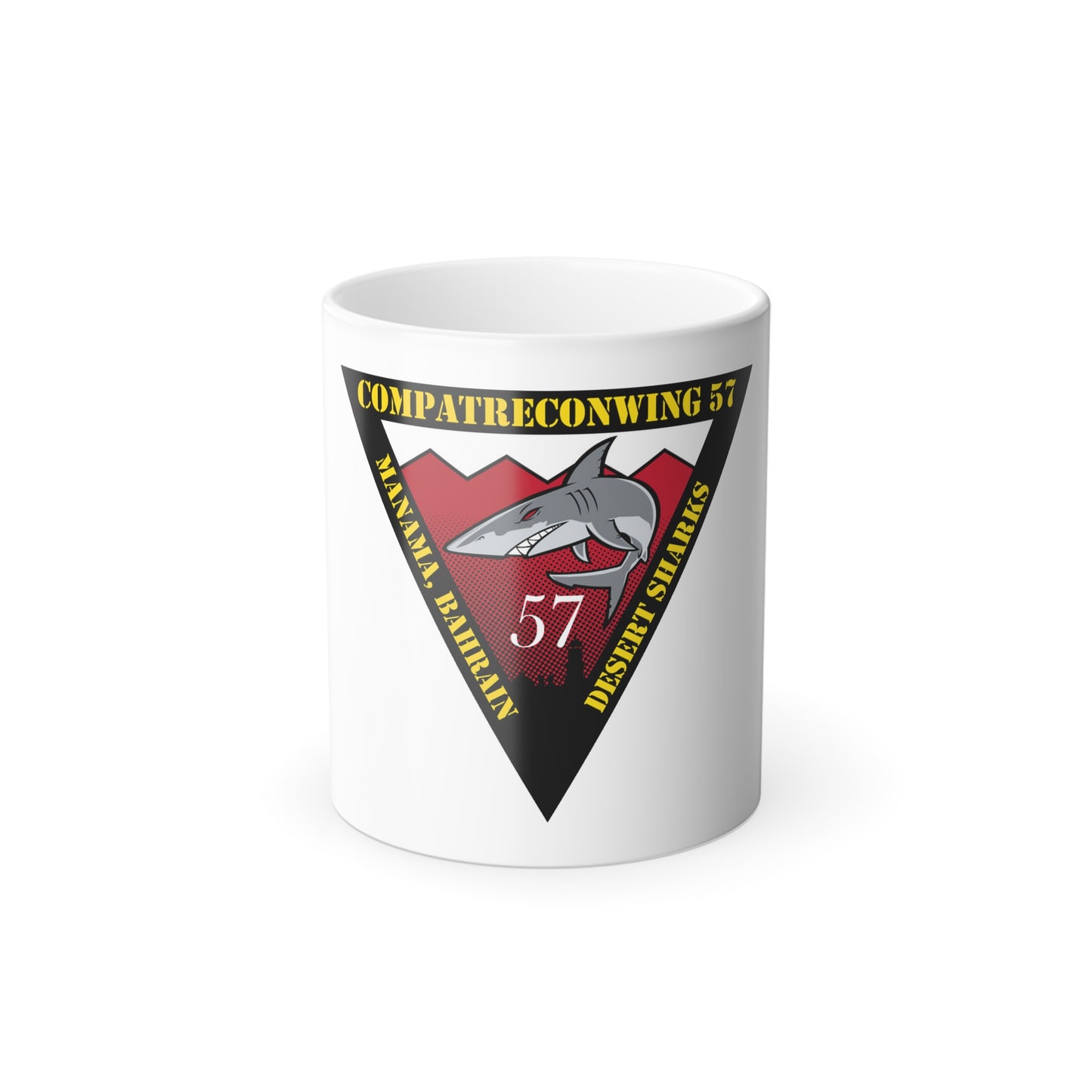 COMPATRECONWING 57 Commander Patrol and Reconnaissance Wing 57 (U.S. Navy) Color Changing Mug 11oz