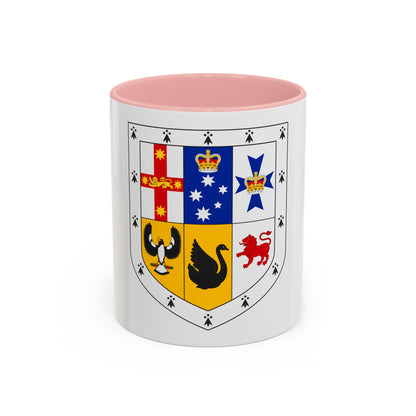 Shield of arms of Australia - Accent Coffee Mug