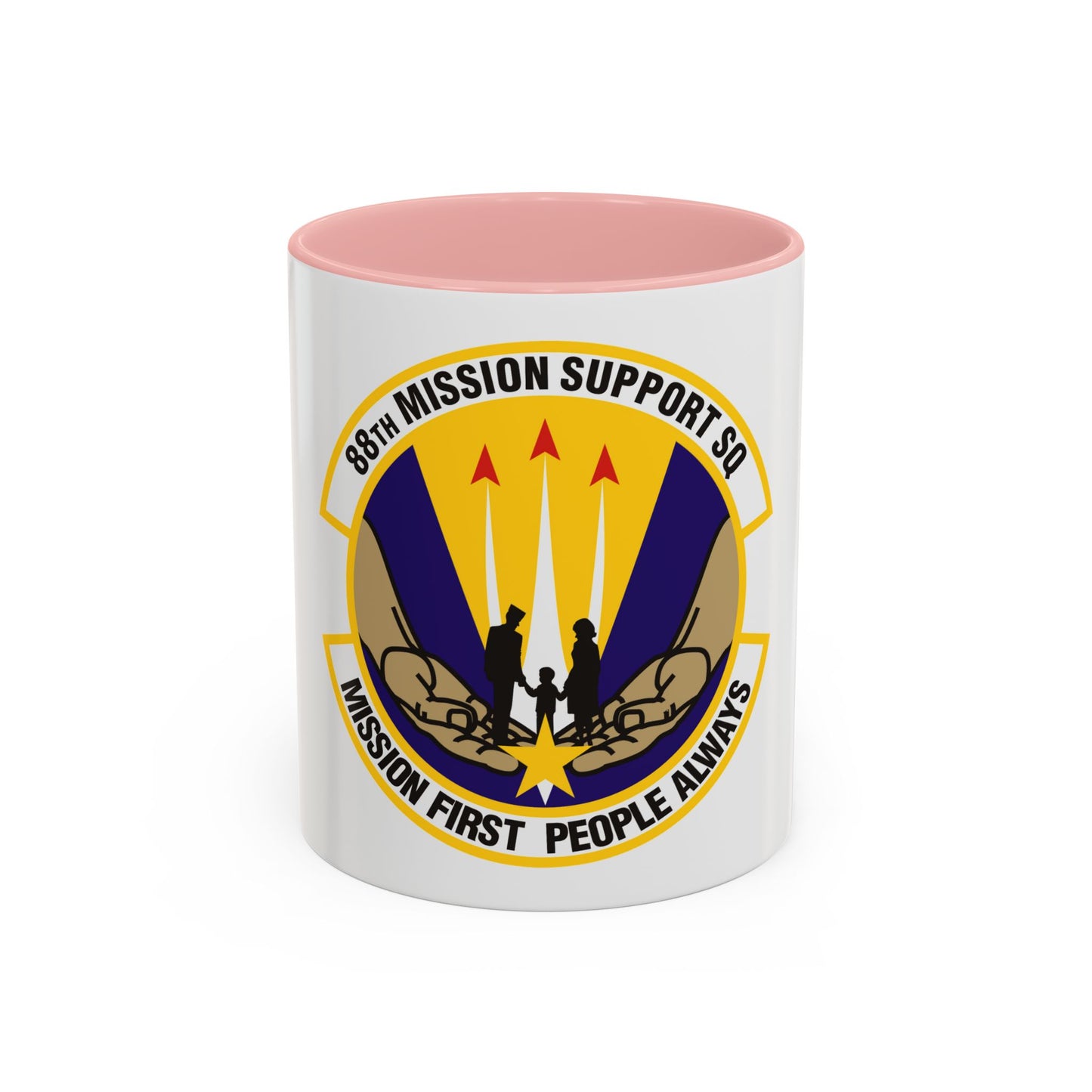 88th Mission Support Squadron (U.S. Air Force) Accent Coffee Mug