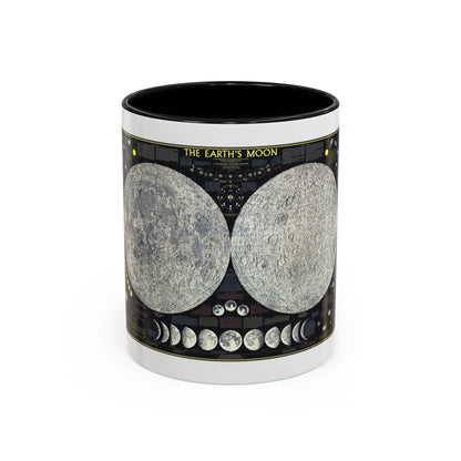 Space - The Moon (1969) (Map) Accent Coffee Mug