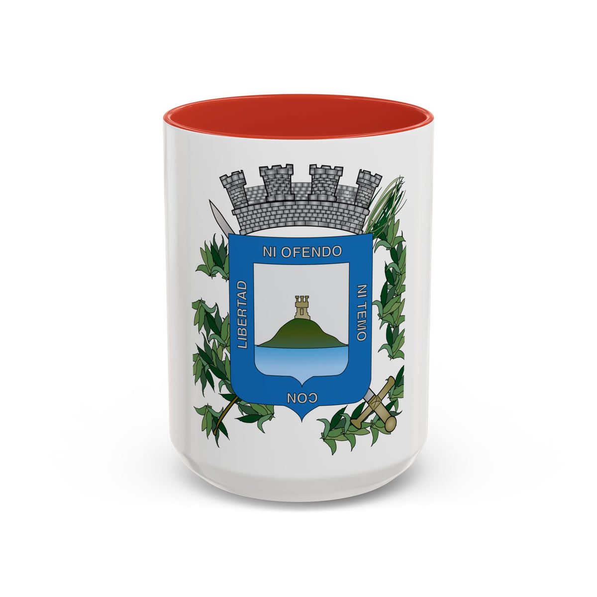 Coat of arms of Montevideo Department - Accent Coffee Mug