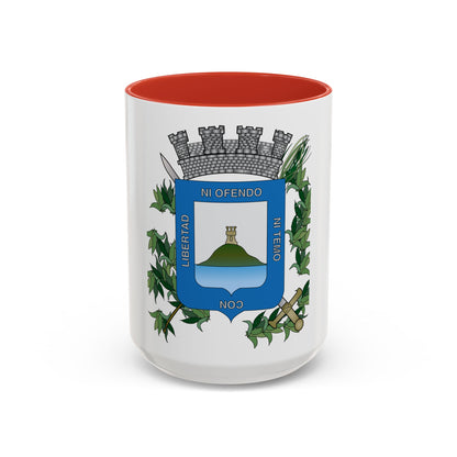 Coat of arms of Montevideo Department - Accent Coffee Mug