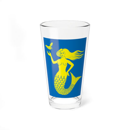 Päijät-Häme.lippu (Finland) Pint Glass 16oz