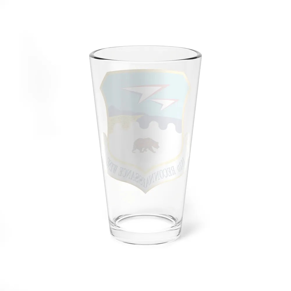 163d Attack Wing (U.S. Air Force) Pint Glass 16oz-Go Mug Yourself