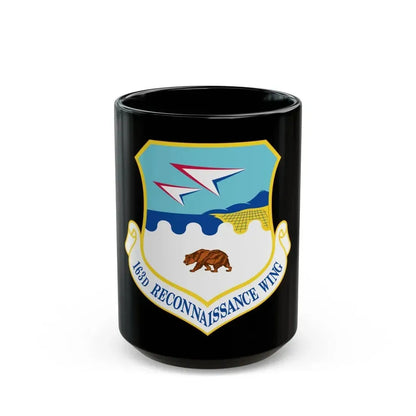 163d Attack Wing (U.S. Air Force) Black Coffee Mug 15oz - Go Mug Yourself