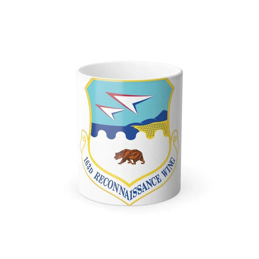 163d Attack Wing (U.S. Air Force) Color Changing Coffee Mug 11oz - Go Mug Yourself