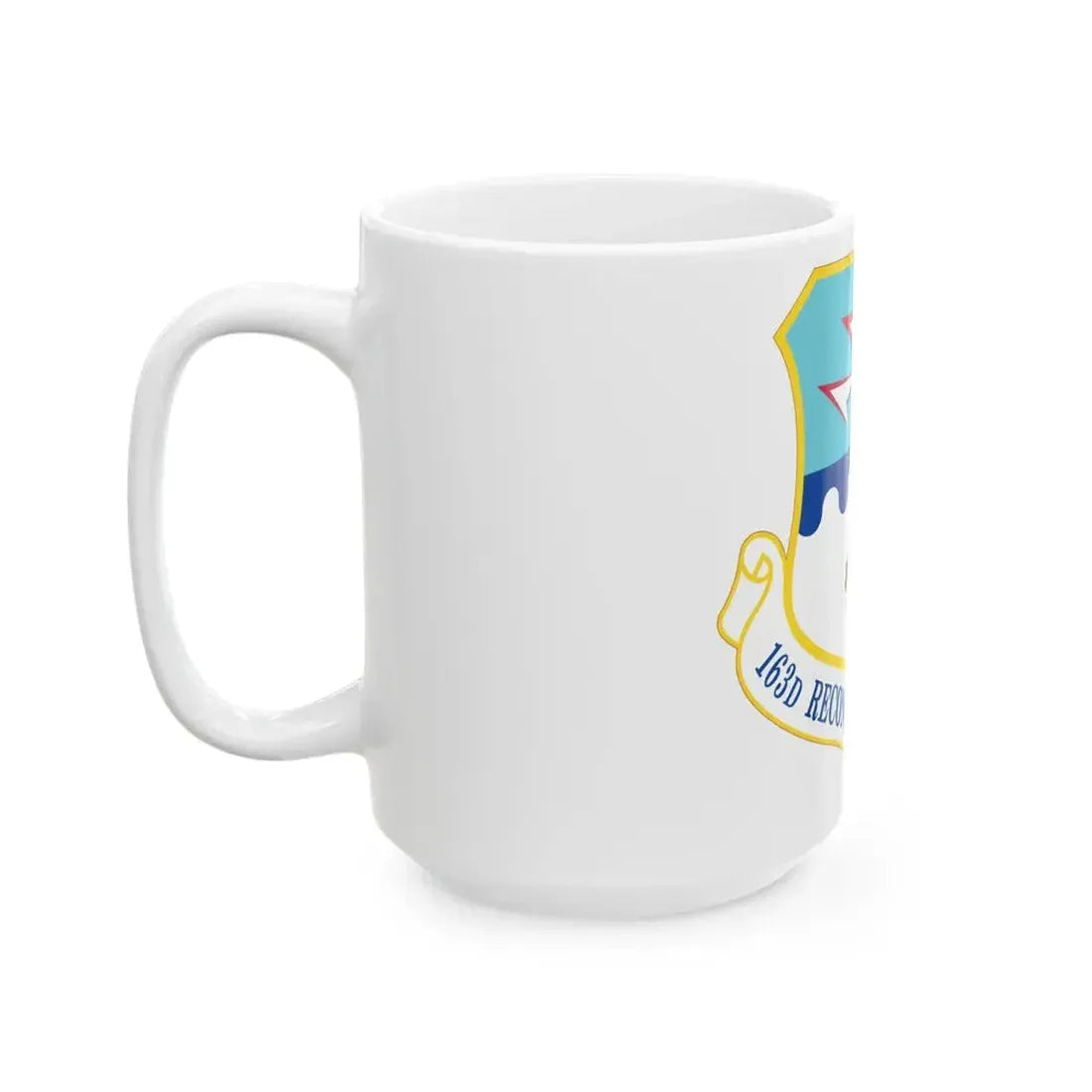 163d Attack Wing (U.S. Air Force) White Coffee Mug - Go Mug Yourself