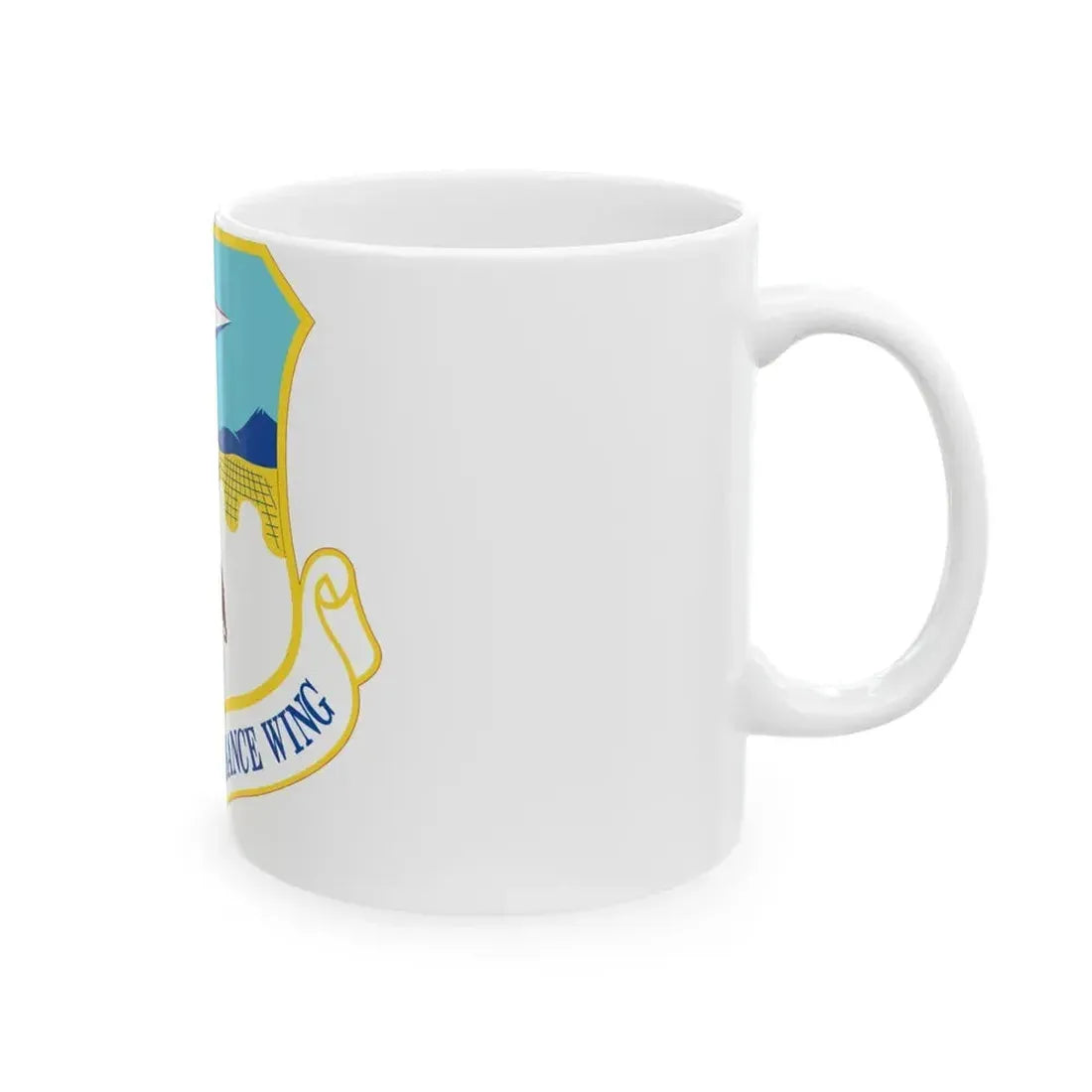 163d Attack Wing (U.S. Air Force) White Coffee Mug - Go Mug Yourself