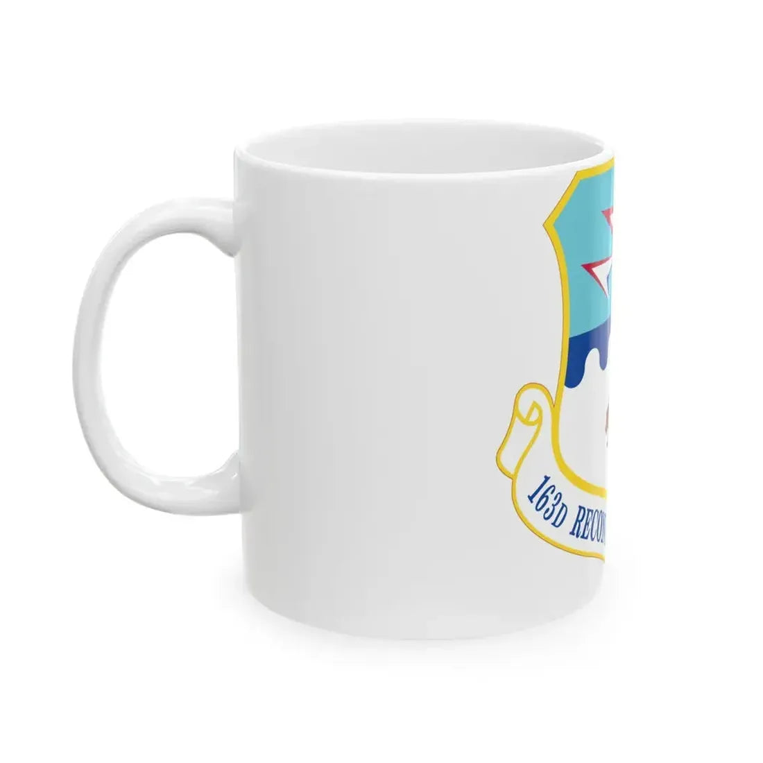 163d Attack Wing (U.S. Air Force) White Coffee Mug - Go Mug Yourself