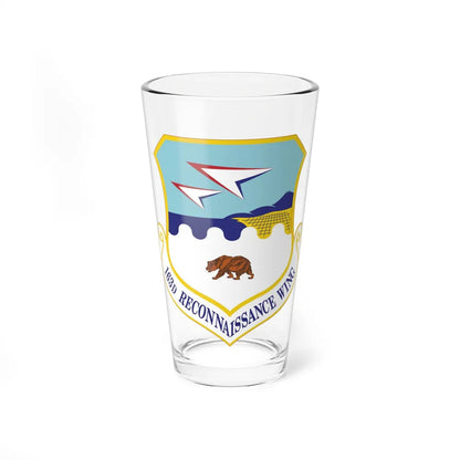 163d Reconnaissance Wing (U.S. Air Force) Pint Glass 16oz-16oz-Go Mug Yourself