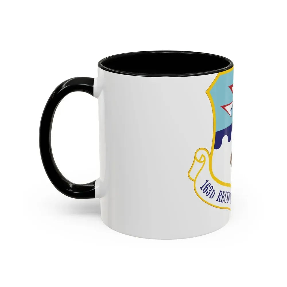 163d Reconnaissance Wing (U.S. Air Force) Accent Coffee Mug - Go Mug Yourself
