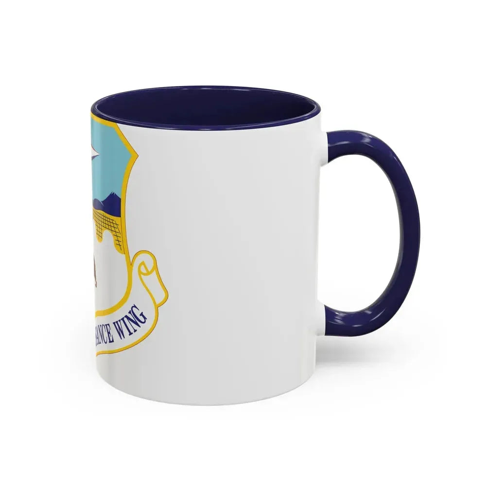 163d Reconnaissance Wing (U.S. Air Force) Accent Coffee Mug - Go Mug Yourself