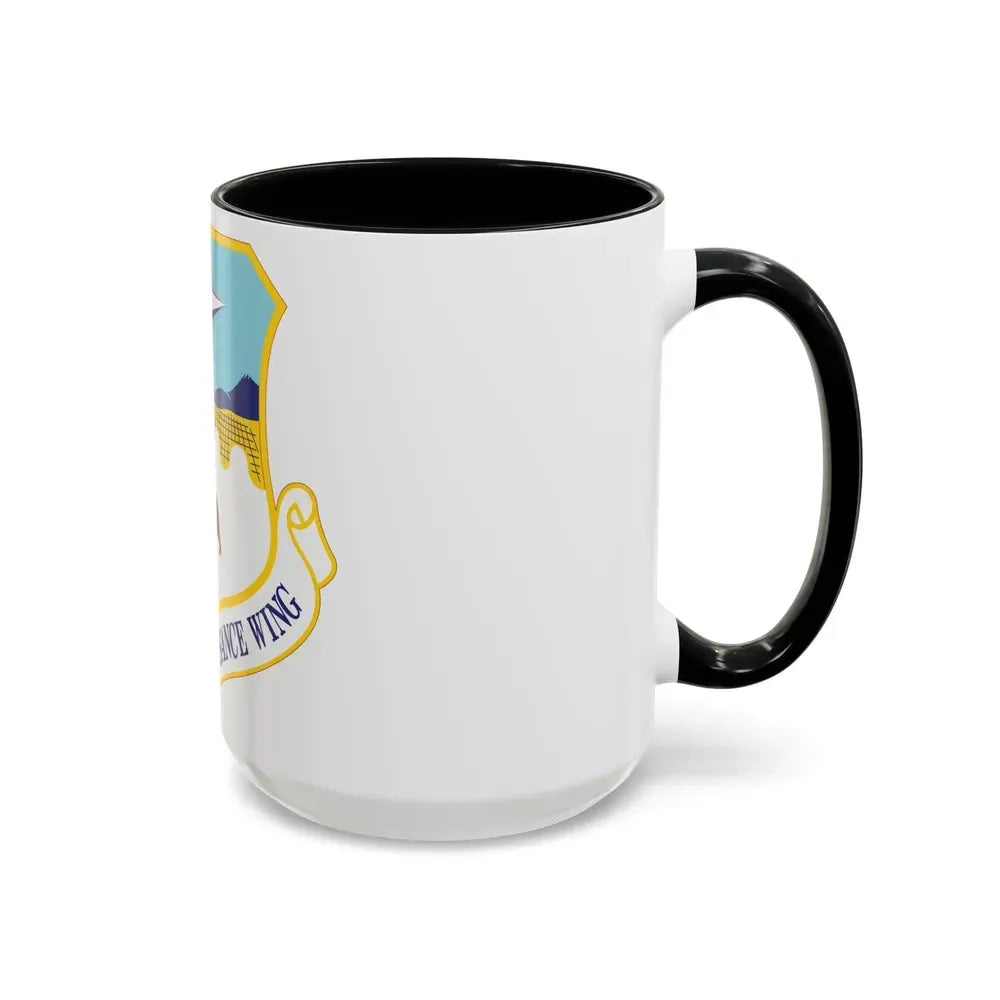 163d Reconnaissance Wing (U.S. Air Force) Accent Coffee Mug - Go Mug Yourself