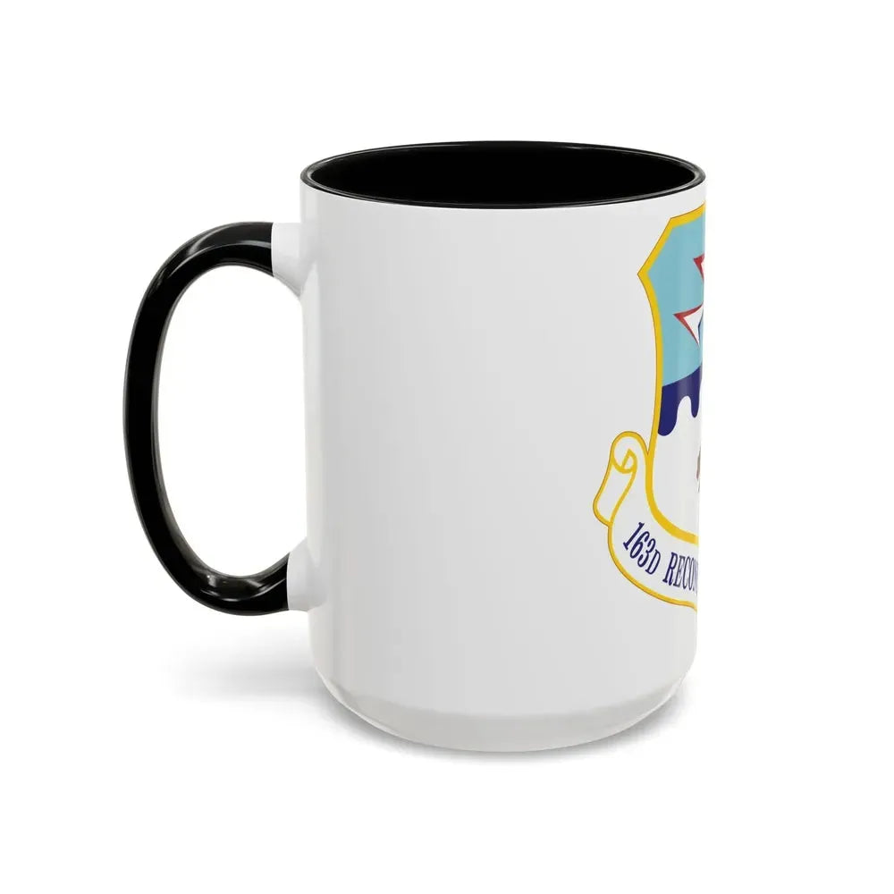 163d Reconnaissance Wing (U.S. Air Force) Accent Coffee Mug - Go Mug Yourself