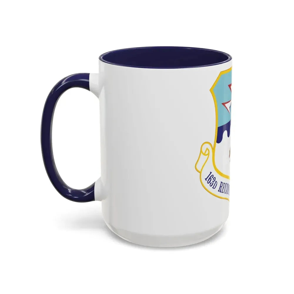 163d Reconnaissance Wing (U.S. Air Force) Accent Coffee Mug - Go Mug Yourself