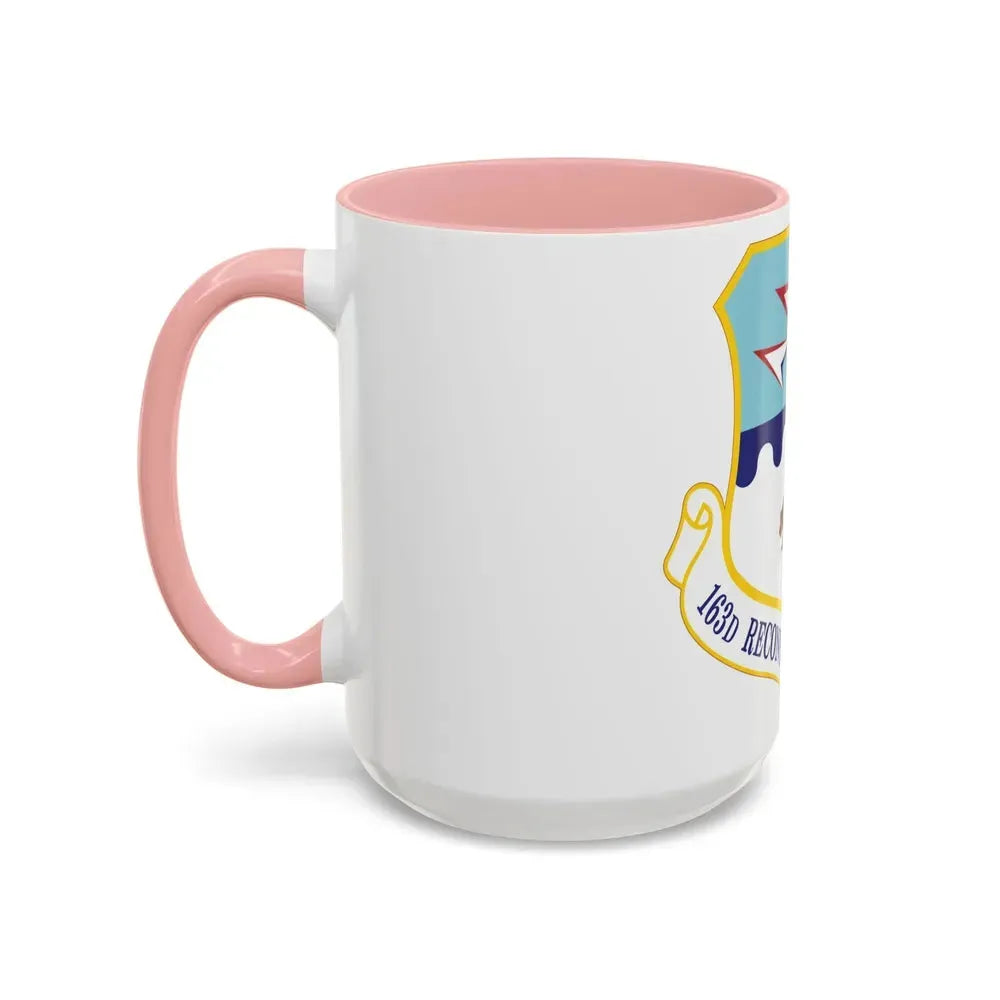 163d Reconnaissance Wing (U.S. Air Force) Accent Coffee Mug - Go Mug Yourself
