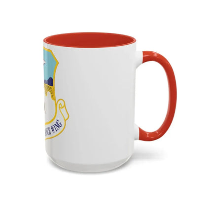163d Reconnaissance Wing (U.S. Air Force) Accent Coffee Mug - Go Mug Yourself