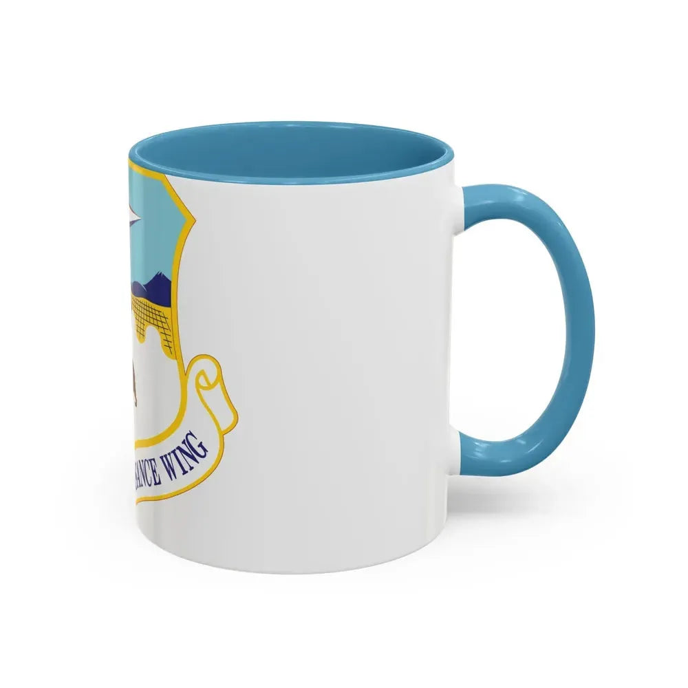 163d Reconnaissance Wing (U.S. Air Force) Accent Coffee Mug - Go Mug Yourself