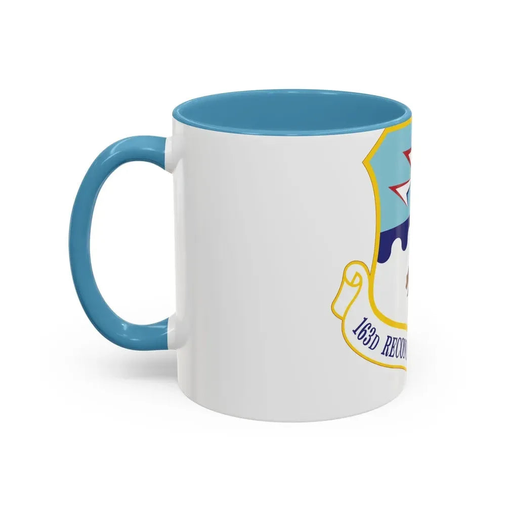 163d Reconnaissance Wing (U.S. Air Force) Accent Coffee Mug - Go Mug Yourself