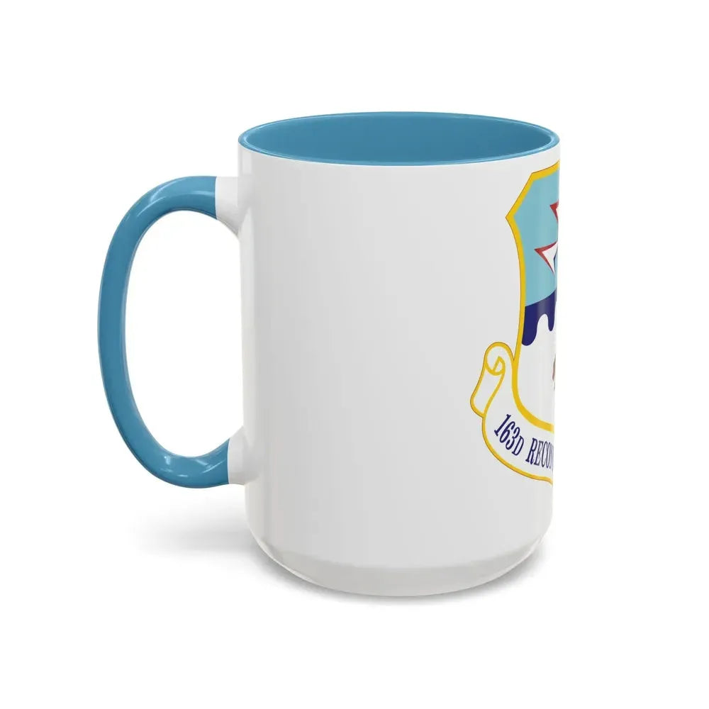 163d Reconnaissance Wing (U.S. Air Force) Accent Coffee Mug - Go Mug Yourself