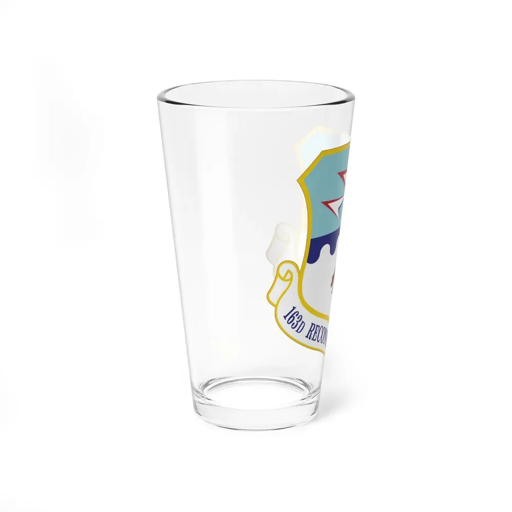 163d Reconnaissance Wing (U.S. Air Force) Pint Glass 16oz - Go Mug Yourself