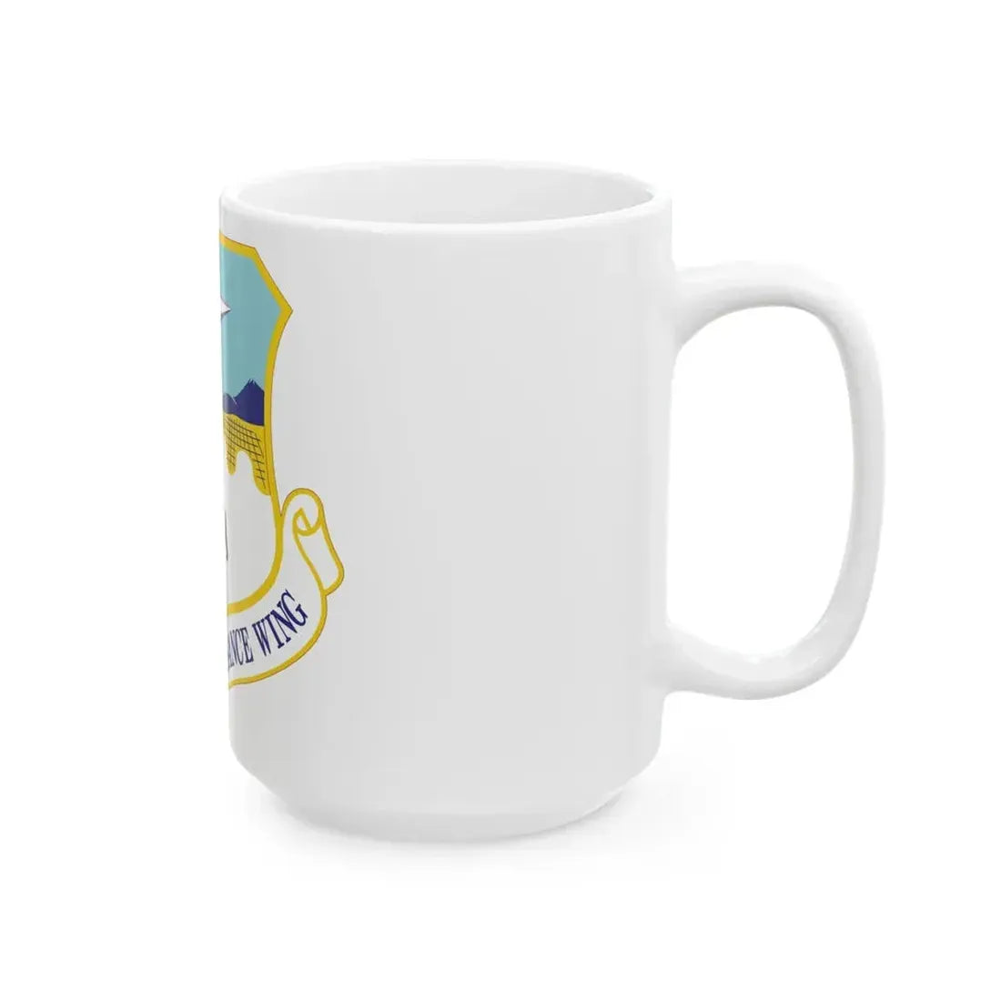 163d Reconnaissance Wing (U.S. Air Force) White Coffee Mug - Go Mug Yourself