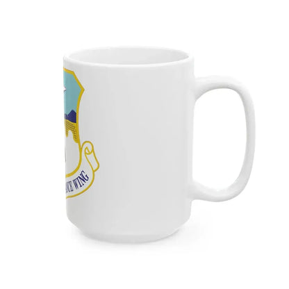 163d Reconnaissance Wing (U.S. Air Force) White Coffee Mug - Go Mug Yourself
