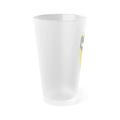 163rd Armored Brigade (U.S. Army) Frosted Pint Glass 16oz - Go Mug Yourself