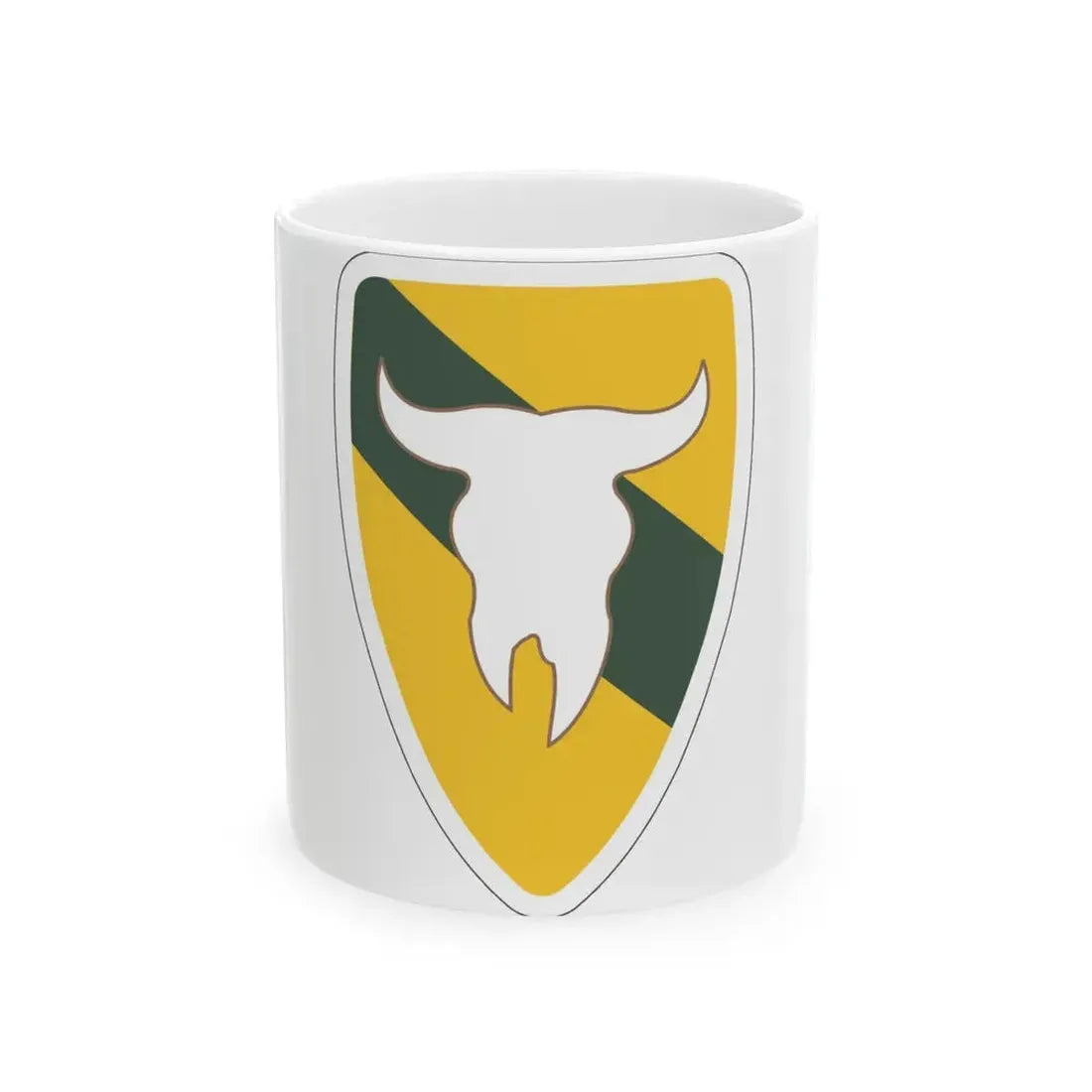 163rd Armored Brigade (U.S. Army) White Coffee Mug 11oz - Go Mug Yourself