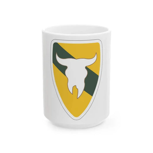 163rd Armored Brigade (U.S. Army) White Coffee Mug 15oz - Go Mug Yourself