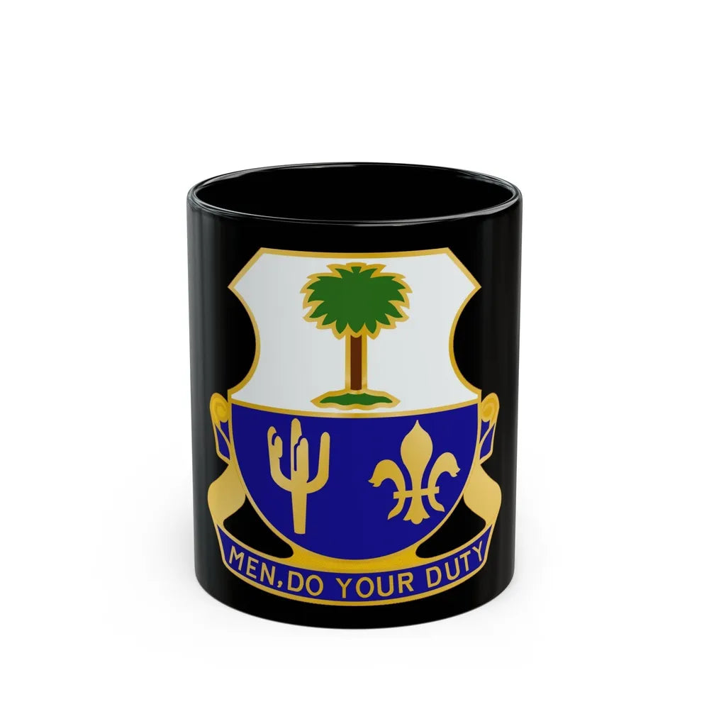 163rd Infantry Regiment (U.S. Army) Black Coffee Mug-11oz-Go Mug Yourself