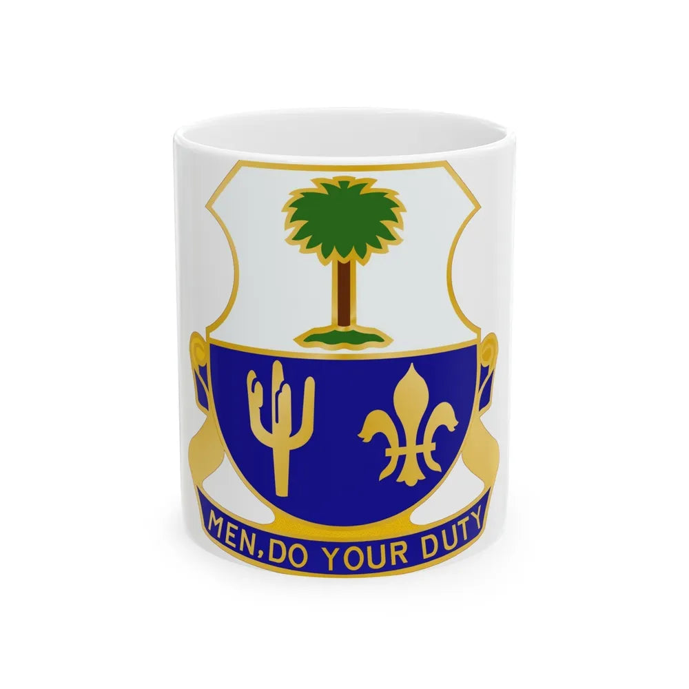 163rd Infantry Regiment (U.S. Army) White Coffee Mug-11oz-Go Mug Yourself