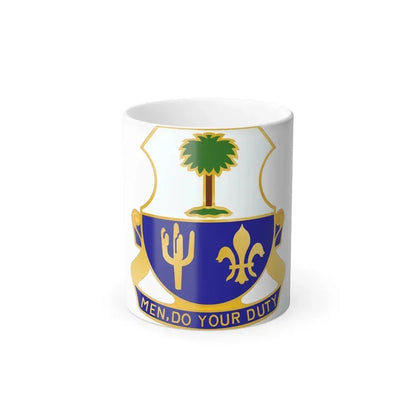 163rd Infantry Regiment (U.S. Army) Color Changing Coffee Mug 11oz - Go Mug Yourself