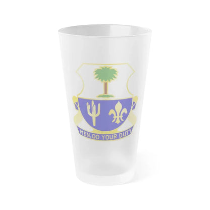 163rd Infantry Regiment (U.S. Army) Frosted Pint Glass 16oz Default Title - Go Mug Yourself
