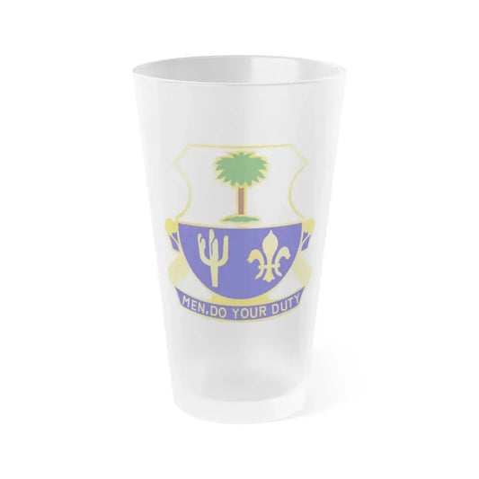 163rd Infantry Regiment (U.S. Army) Frosted Pint Glass 16oz Default Title - Go Mug Yourself