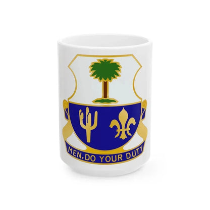 163rd Infantry Regiment (U.S. Army) White Coffee Mug 15oz - Go Mug Yourself