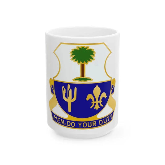 163rd Infantry Regiment (U.S. Army) White Coffee Mug 15oz - Go Mug Yourself
