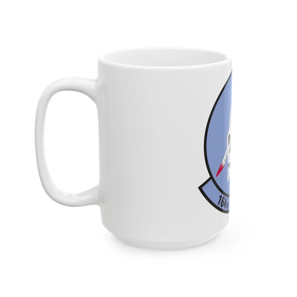 164 Airlift Squadron (U.S. Air Force) White Coffee Mug-Go Mug Yourself