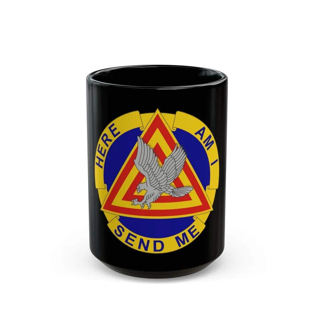 164 Aviation Group (U.S. Army) Black Coffee Mug-15oz-Go Mug Yourself