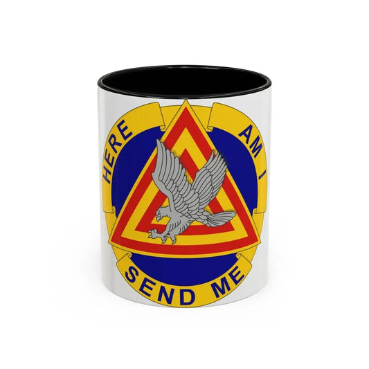 164 Aviation Group (U.S. Army) Accent Coffee Mug 11oz Black - Go Mug Yourself