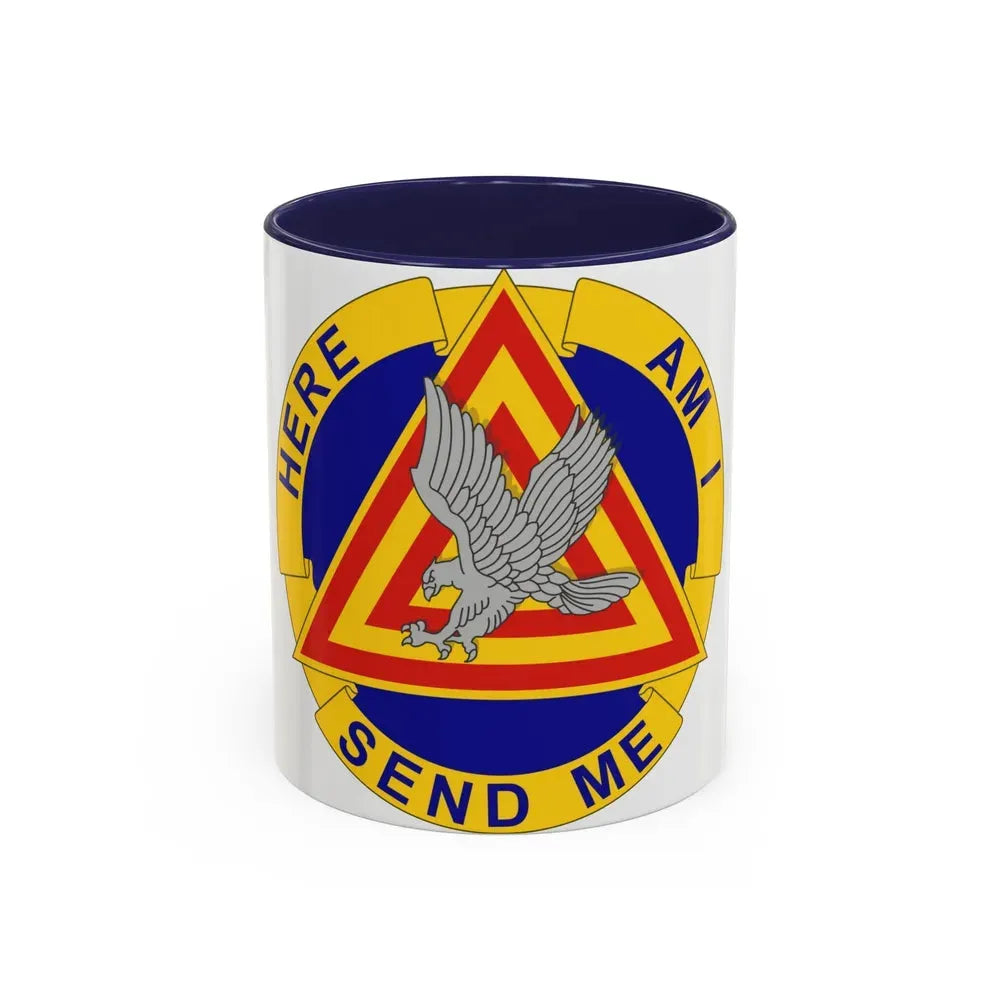 164 Aviation Group (U.S. Army) Accent Coffee Mug 11oz Navy - Go Mug Yourself