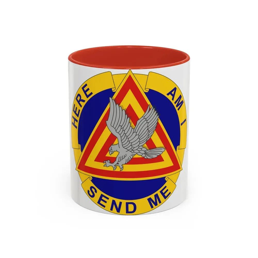 164 Aviation Group (U.S. Army) Accent Coffee Mug 11oz Red - Go Mug Yourself