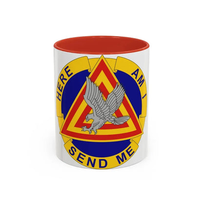 164 Aviation Group (U.S. Army) Accent Coffee Mug 11oz Red - Go Mug Yourself