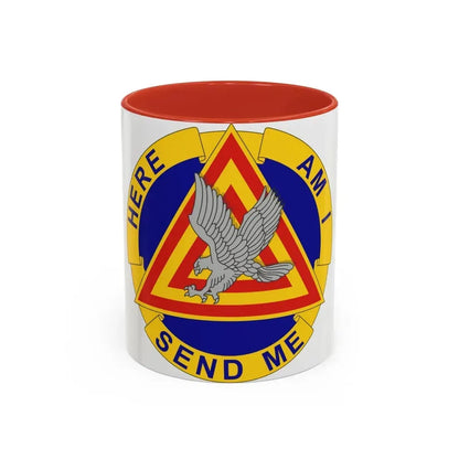 164 Aviation Group (U.S. Army) Accent Coffee Mug 11oz Red - Go Mug Yourself