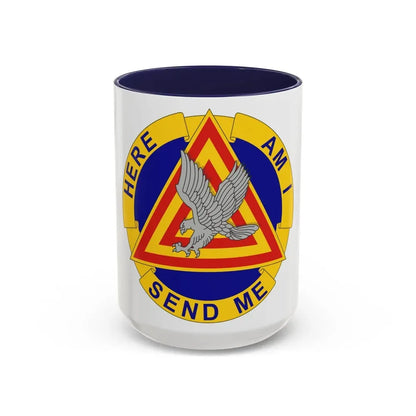 164 Aviation Group (U.S. Army) Accent Coffee Mug 15oz Navy - Go Mug Yourself