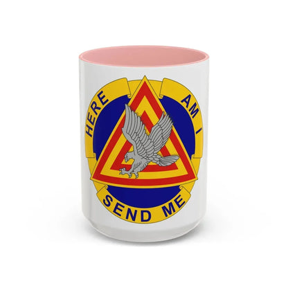 164 Aviation Group (U.S. Army) Accent Coffee Mug 15oz Pink - Go Mug Yourself